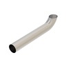 PIPE - 5 X 38 INCH STAINLESS STEEL, CURVED