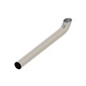 PIPE - 5 X 56 INCH STAINLESS STEEL, CURVED