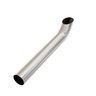 PIPE - CURVED STACK, 4 INCH, POLISHED, STAINLESS STEEL