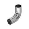PIPE - EXHAUST, ELBOW, POLISHED STAINLESS STEEL, 1BR