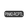 LABEL - SWITCH, PIN NO.2, RECEPTICAL