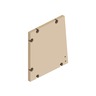 VERTICAL PANEL - LOWER, REAR CABINET, RIGHT HAND, SLG, BEIGE