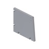 VERTICAL WALL REAR CABINET, RIGHT HAND SIDE, GREY