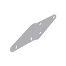 MOUNTING PLATE - FASCIA END CAP, LEFT HAND
