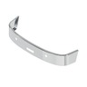 BUMPER - FRONT, Aluminum, STAINLESS STEEL CLAD, 14.5 INCH, SHORT