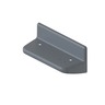 COVER - BRACKET, UPPER BUNK, WITH, RSTRT, GRAY