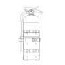 FIRE EXTINGUISHER-20LB,20A120BC,STEEL
