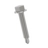 SCREW - TAPPING, SELF DRILLING, HEX WASHER HEAD, 0.25-14 X 1.25