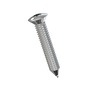 SCREW - TAPPING, AB, OVAL HEAD, STAINLESS STEEL, #8 X 0.625