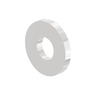 WASHER - FLAT, STAINLESS STEEL, #6, 0.375, OD