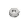 NUT - HEX, WITH TOOTH LOCK WASHER, STAINLESS STEEL, 8-32 UNC