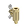 VALVE ASSEMBLY - TEE HANDLE, 1/4 BRASS