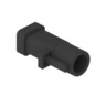 RECEPTACLE - 4 CAVITY, M1.6, FOR, BLACK, A KEY