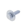SCREW HEX WITH WASHER STAINLESS STEELM6X1.0X20