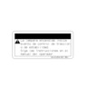DECAL - LABEL SAFETY, ROLL STABILITY ADVISOR/ROLL STABILITY CONTROL