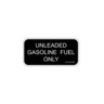 LABEL - UNLEADED GASOLINE ONLY