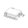 COVER - POWER DISTRIBUTION MODULE,CHASSIS,X