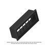 LOUVER - DIRECTIONAL, OUTLET DUCT, AC, DIFFUSER, AC, VENT, BLACK