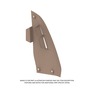PANEL - DASH - END, RIGHT HAND, TAUPE