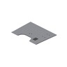COVER - FLOOR, 126, 36, LEFT HAND DRIVE, PAD
