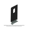 UPHOLSTERY - PANEL, SIDE, 34 INCH, MR, GRAPHITE BLACK, RIGHT HAND