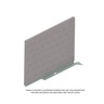 UPHOLSTERY - PANEL, SIDE, 70 INCH, REAR, OPAL GRAY, RIGHT HAND