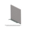 UPHOLSTERY - PANEL, SIDE, 58 INCH, REAR, OPAL GRAY, LEFT HAND