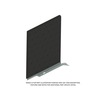 UPHOLSTERY - PANEL, SIDE, 58 INCH, REAR, GRAPHITE BLACK, RIGHT HAND