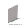UPHOLSTERY - PANEL, SIDE, 58 INCH, REAR, OPAL GRAY, RIGHT HAND