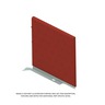 UPHOLSTERY - PANEL, SIDE, 58 INCH, MR, AUTUMN RED, LEFT HAND
