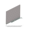 UPHOLSTERY - PANEL, SIDE, 70 INCH, MR, XT, OPAL GRAY, RIGHT HAND