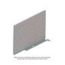 UPHOLSTERY - PANEL, SIDE, 70 INCH, MR, XT, OPAL GRAY, RIGHT HAND