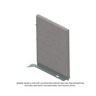 UPHOLSTERY - PANEL, SIDE, 48 INCH, MID ROOF, LEFT HAND