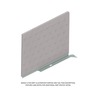 UPHOLSTER - CAB, PANEL, SIDE, GRAY, RIGHT HAND