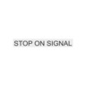 DECAL - STOP ON SIGNAL