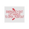 DECAL -  EMERGENCY EXIT