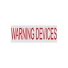 DECAL - WARNING DEVICES