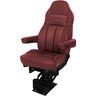 SEAT - LEGACY SILVER, MID BACK, 2W AIR LUMBAR, BURGUNDY ULTRA LEATHER