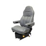 SEAT - LEGACY SILVER, MID BACK, 2W AIR LUMBAR, GRAY ULTRA LEATHER