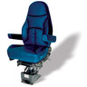 SEAT - LEGACY SILVER, HIGH BACK, 2W AIR LUMBAR, BLUE ULTRA LEATHER