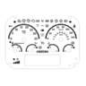 INSTRUMENT PANEL ASSEMBLY - ICU - AMI, DIESEL, METRIC, AIR