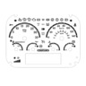 INSTRUMENT PANEL ASSEMBLY - ICU - AMI, DIESEL, METRIC, HYDRAULIC