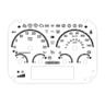 INSTRUMENT PANEL ASSEMBLY - ICU - AMI, DIESEL, METRIC, HYDRAULIC, AIR