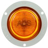 INDICATOR LAMP - ABS, LED, GRAY FLANGE, 12 V, TRICKLE