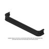 BUMPER REAR PUSHER BOLTED ENGINE RAIL