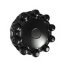 KIT-COVER,HUB/NUT,FRONT,BLK