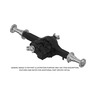 AXLE - REAR, EATON, DS - 521P, WITHOUT BRACKET