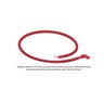 CABLE - POSITIVE, RED, 2-0, 0.38RTX 8MM FLAG