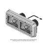 HEADLAMP ASSEMBLY - DUAL RECTANGLE, LEFT HAND, CONVENTIONAL