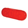 STOP TAIL LAMP, RED, OVAL, LED, MALE PIN
